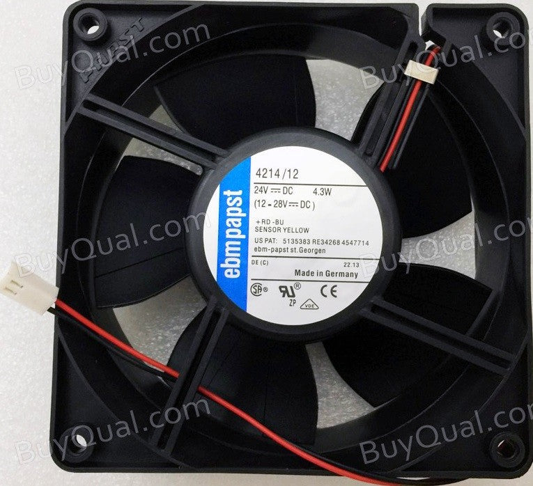 EBMPAPST 4214/12 24V 4.3W 2wires 3wires Cooling Fan EBMPAPST 4214/12 24V 4.3W 2wires 3wires Cooling Fan